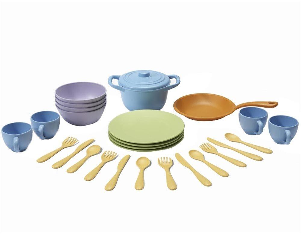 green toys  Green Toys Cookware & Dining Set 