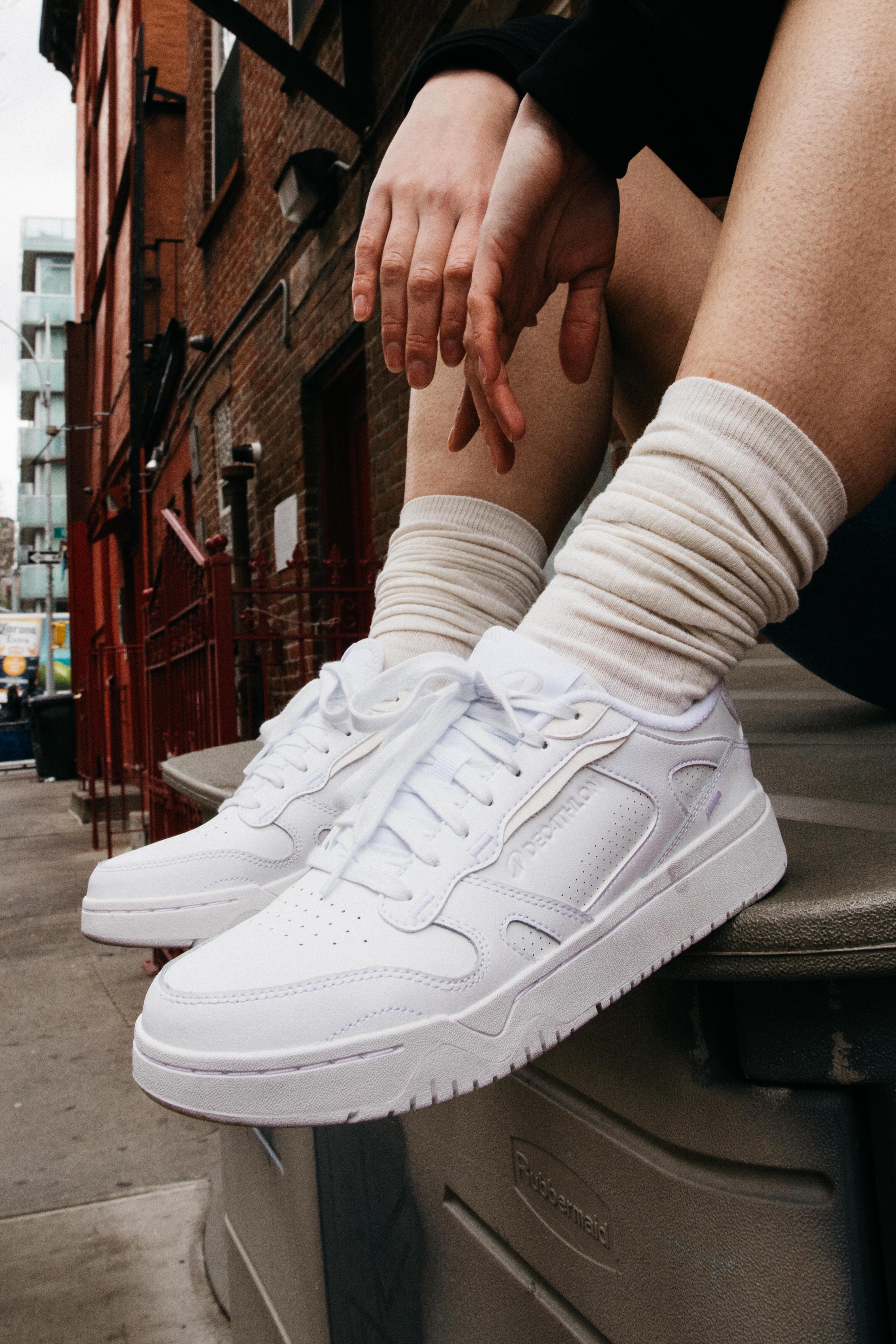 DECATHLON  Sneaker donna pelle 