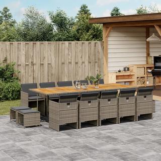 VidaXL Garten essgruppe poly-rattan  