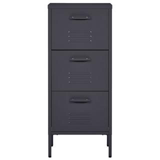 Beliani Armadietto da ufficio en Acciaio Moderno WOSTOK  