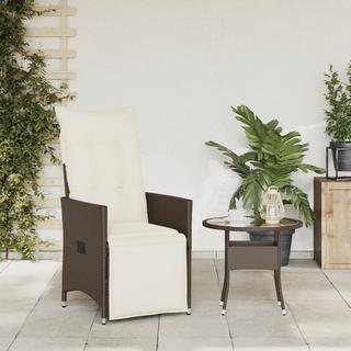 VidaXL Gartensessel verstellbar poly-rattan  