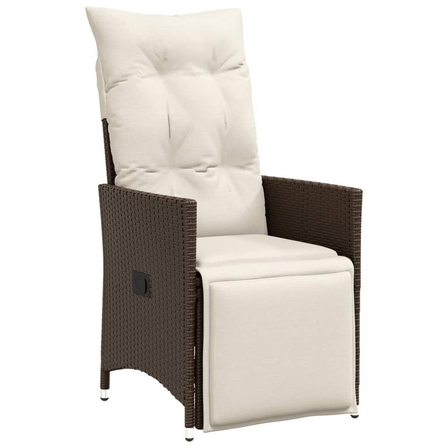 Gartensessel verstellbar poly-rattan