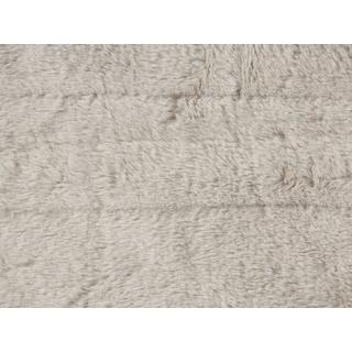 Beliani LABYAR Skandinavische Polyester Kuscheldecke  