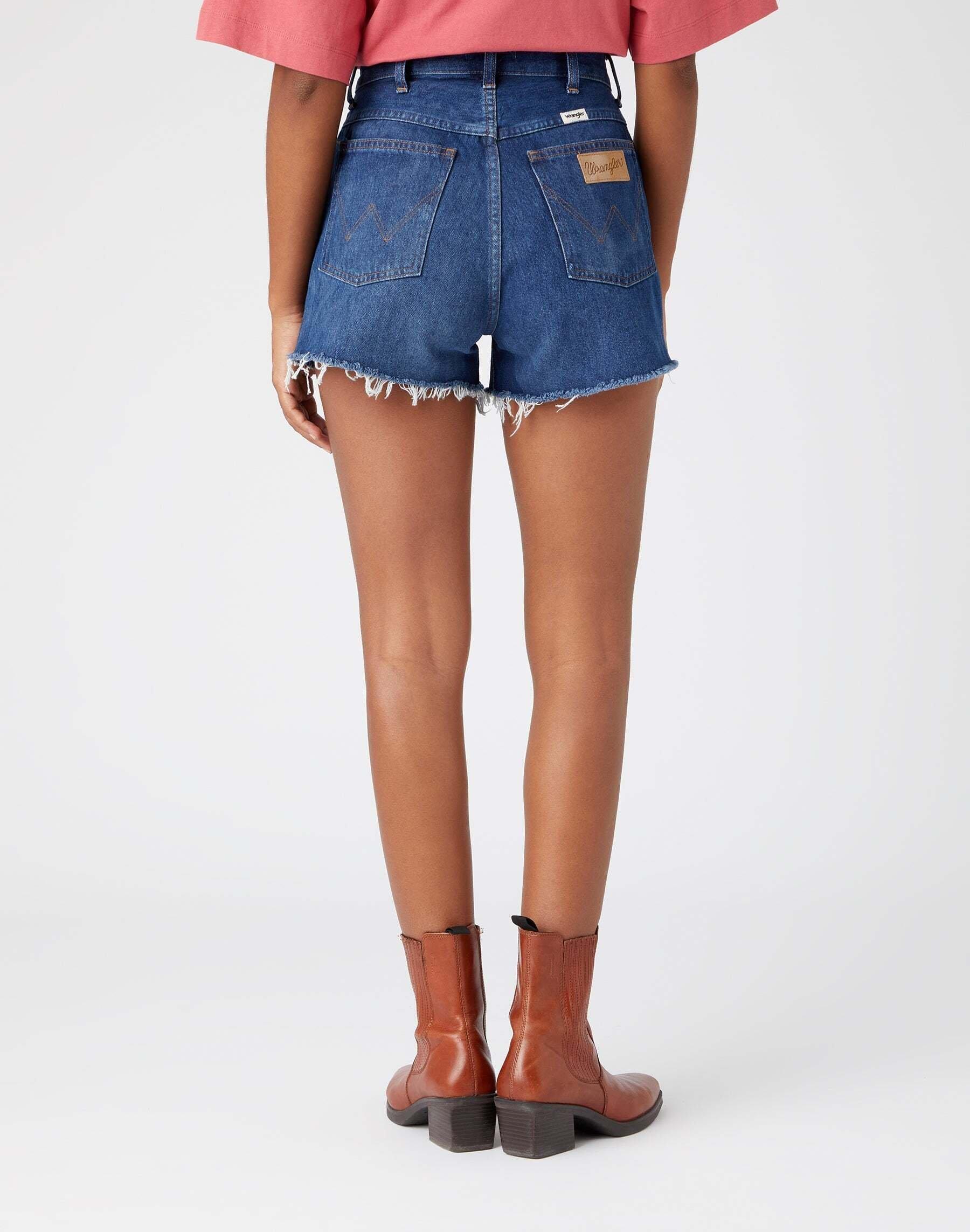 Wrangler  Jeans Shorts High Rise Festival 