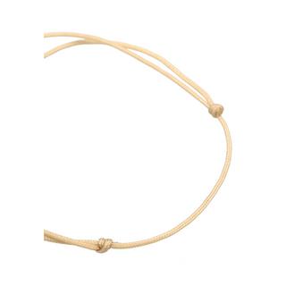 Elli  Armband Nylon Blüte Flower Anhänger 925 Silber Vergoldet 