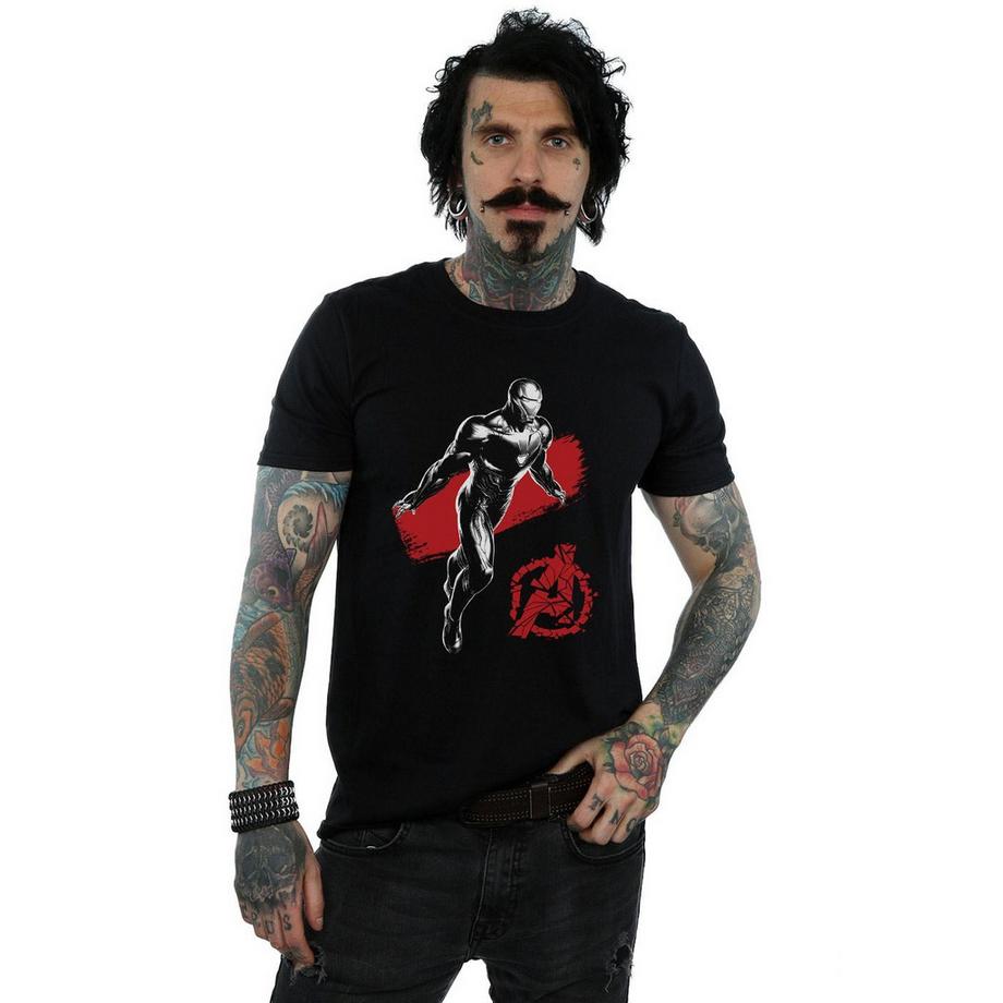 MARVEL Avengers Endgame Iron Man T-Shirt Stampa Grafica  
