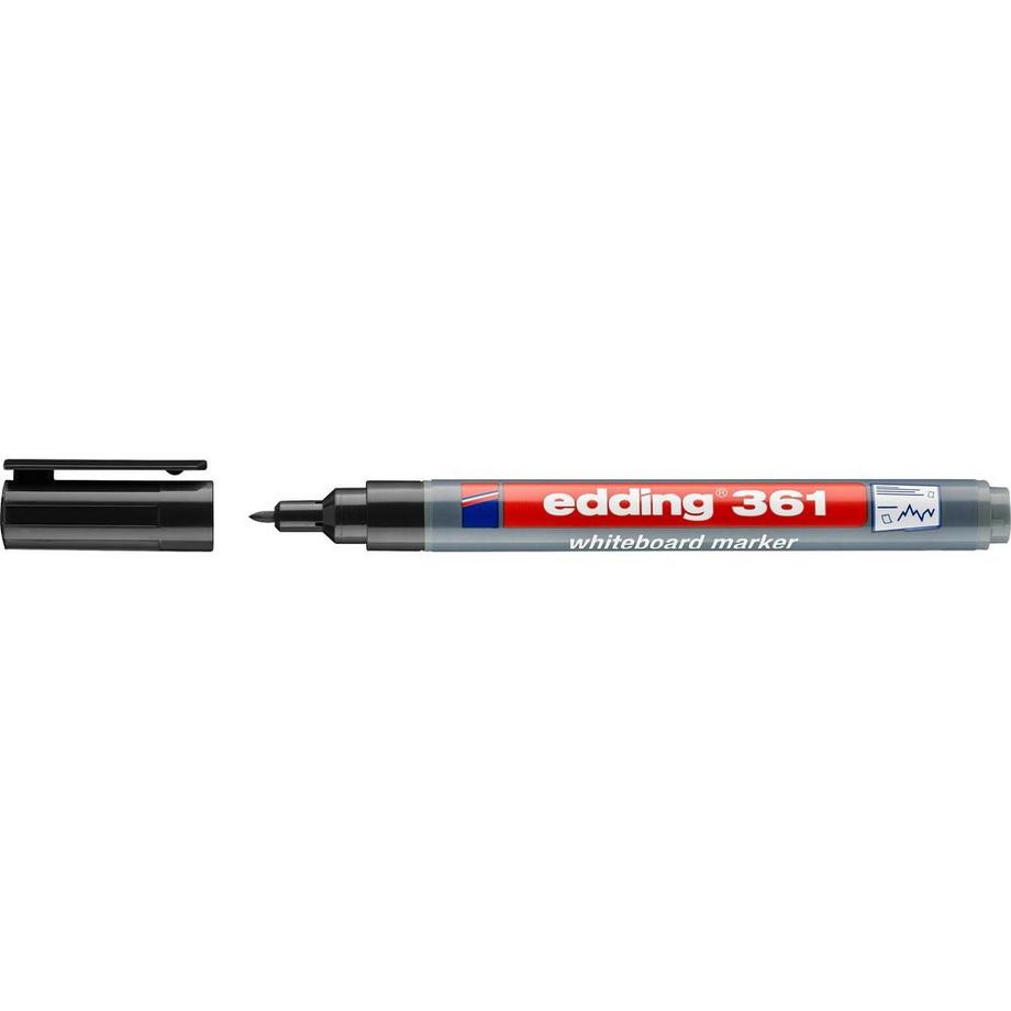 Edding Edding e-361 evidenziatore 1 pz Nero  