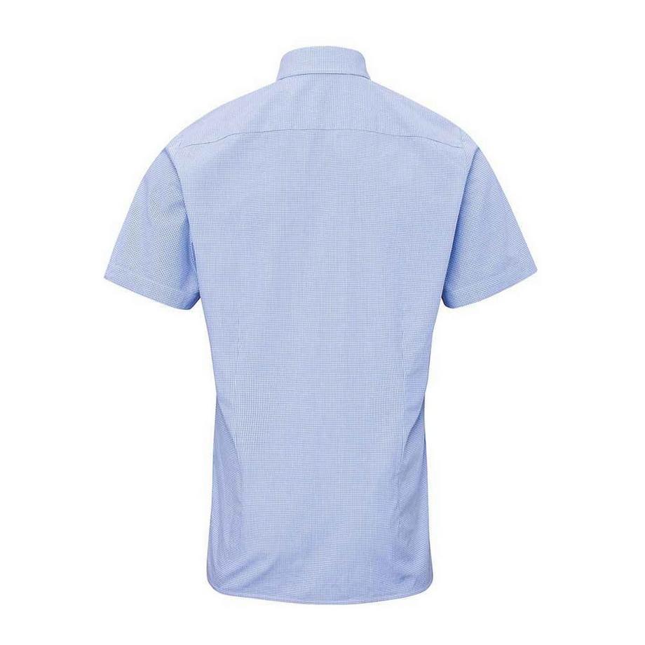 PREMIER Camicia Popeline Maniche Corte Vichy  