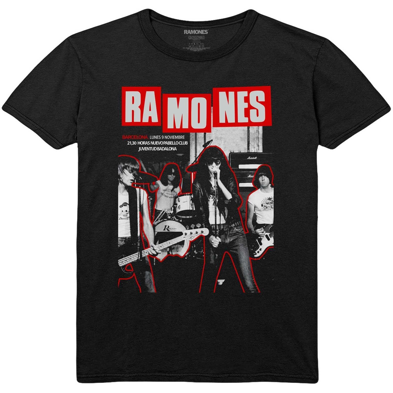 Ramones  Tshirt BARCELONA 