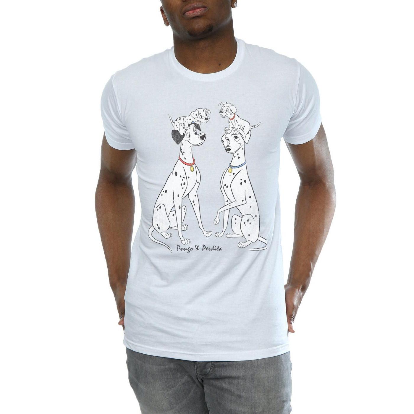 101 Dalmatians  Pongo And Perdita TShirt 