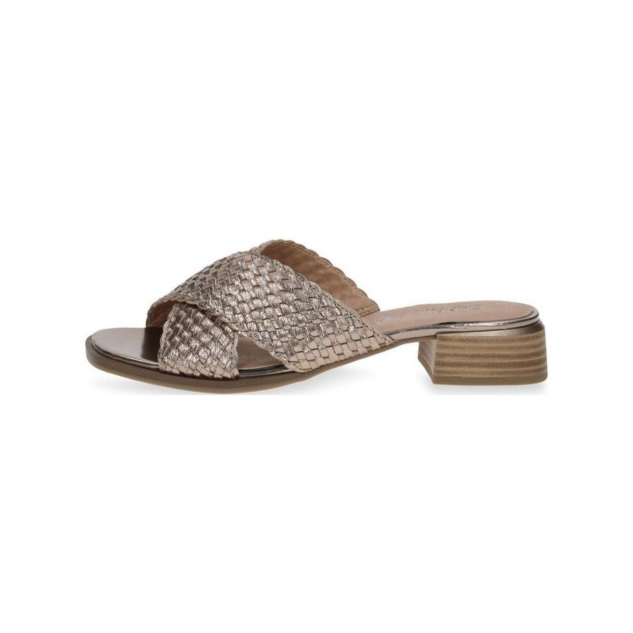CAPRICE Mules con Fascia Intrecciata  
