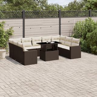 VidaXL Garten sofagarnitur poly-rattan  