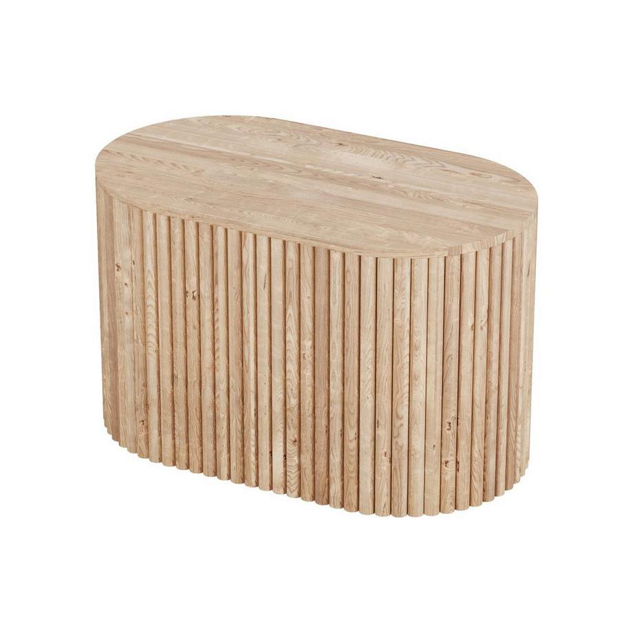 Vente-unique Mobile sotto lavabo sospeso 90 cm in Teak - TOWARI  