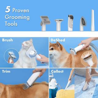 Blue Chilli  Neabot Pet Hair Remover Neabot P1 Pro Rasoir professionnel pour chien/chat et aspirateur pour poils d'animaux 