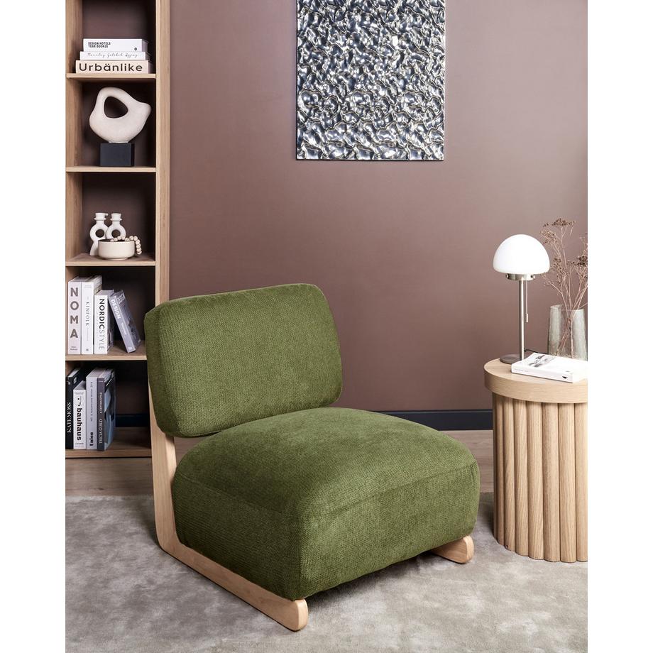 Beliani Sessel aus Stoff Retro KOKKOLA  