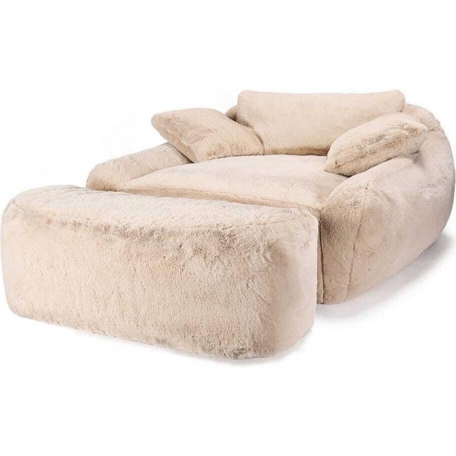 KARE Design Hocker Lovebed Mika creme 131  