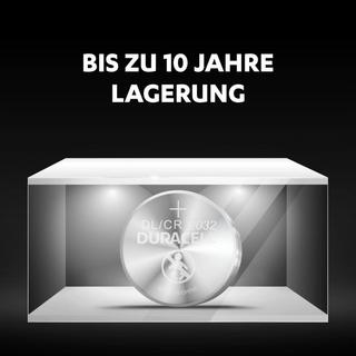 DURACELL  Knopfbatterie Specialty CR2032 B2 CR2032, 3V 4 Stück 