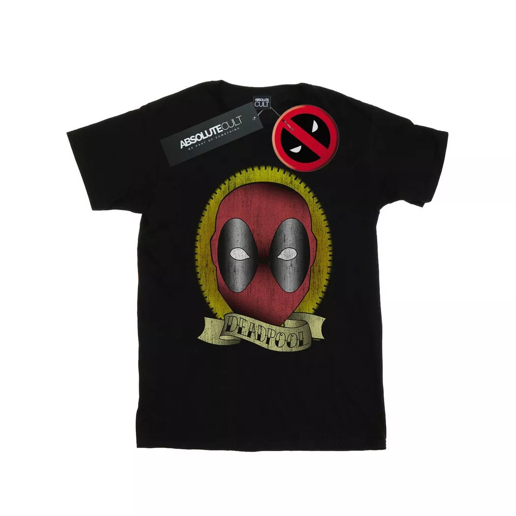 MARVEL - TShirt, für Damen, Schwarz, Größe S