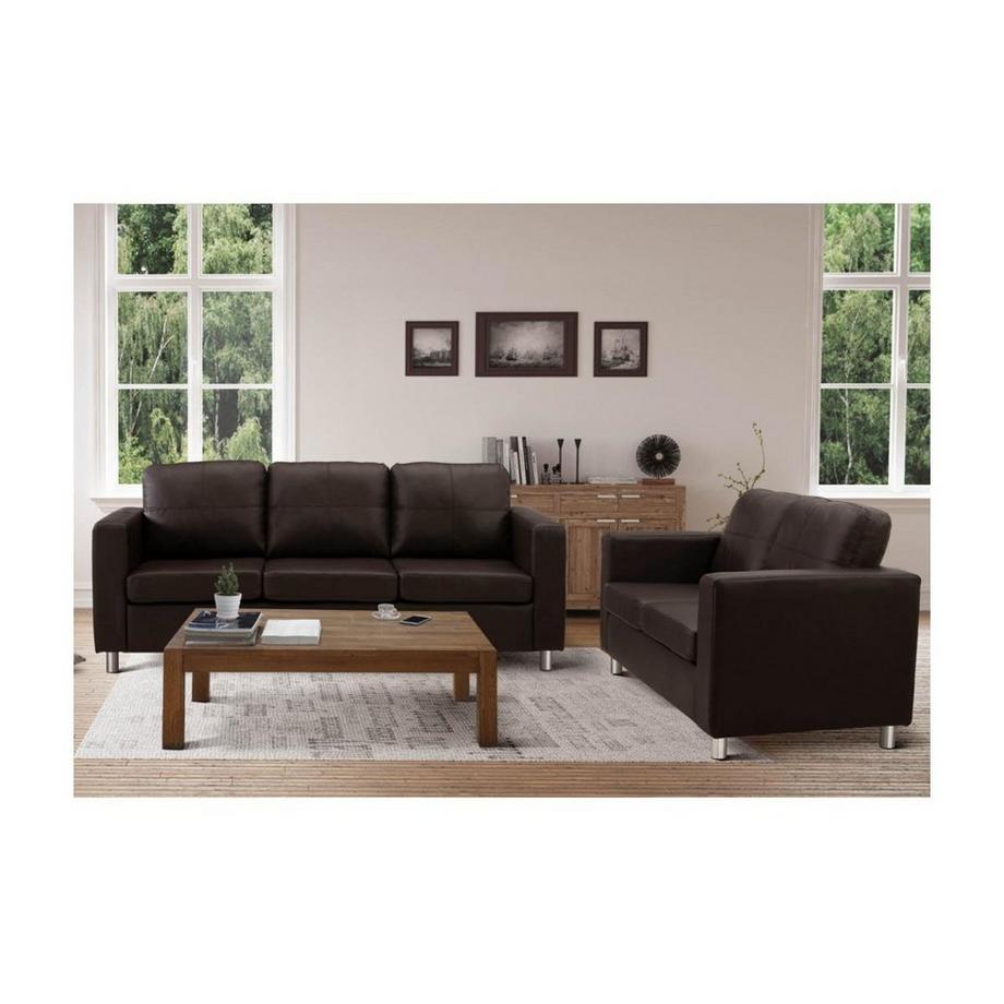 Canapé 3+2 places en simili ACKLEY