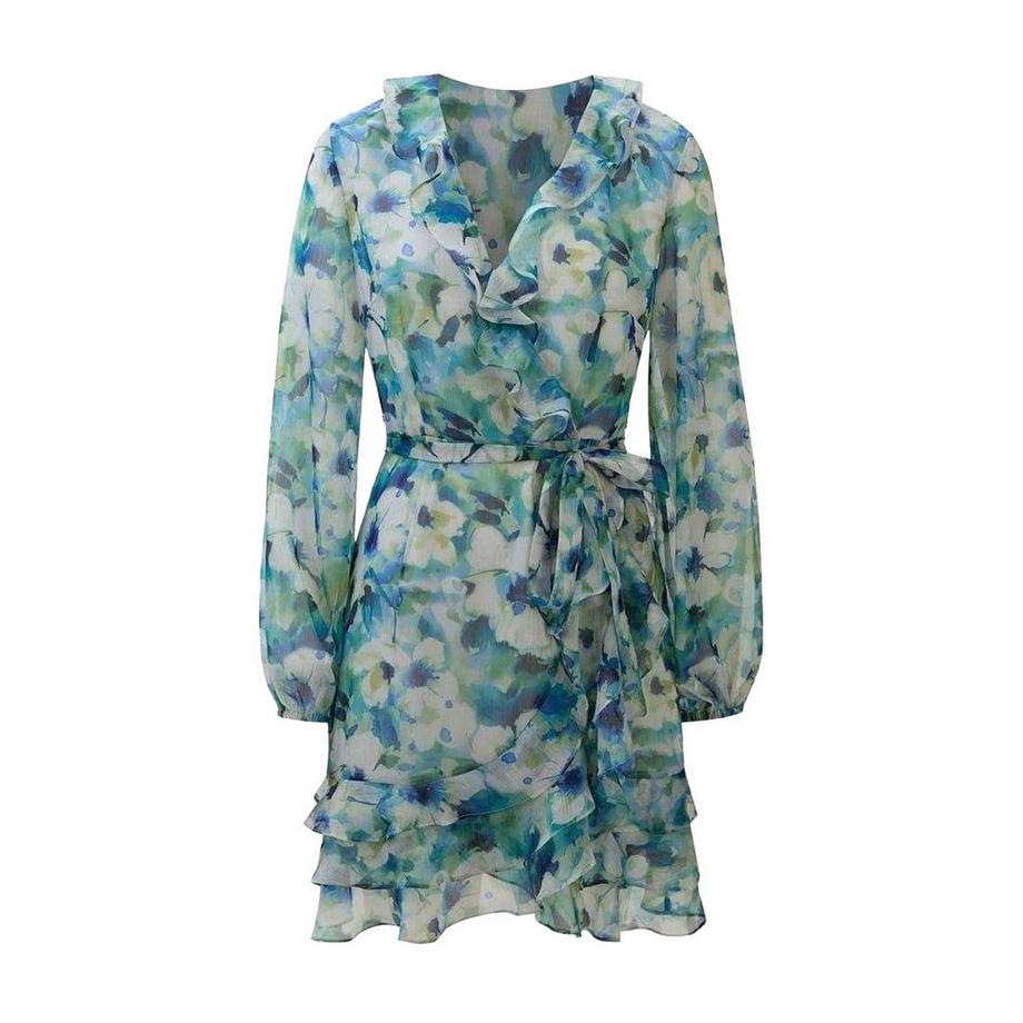 Robe Portefeuille motif/style Ruché