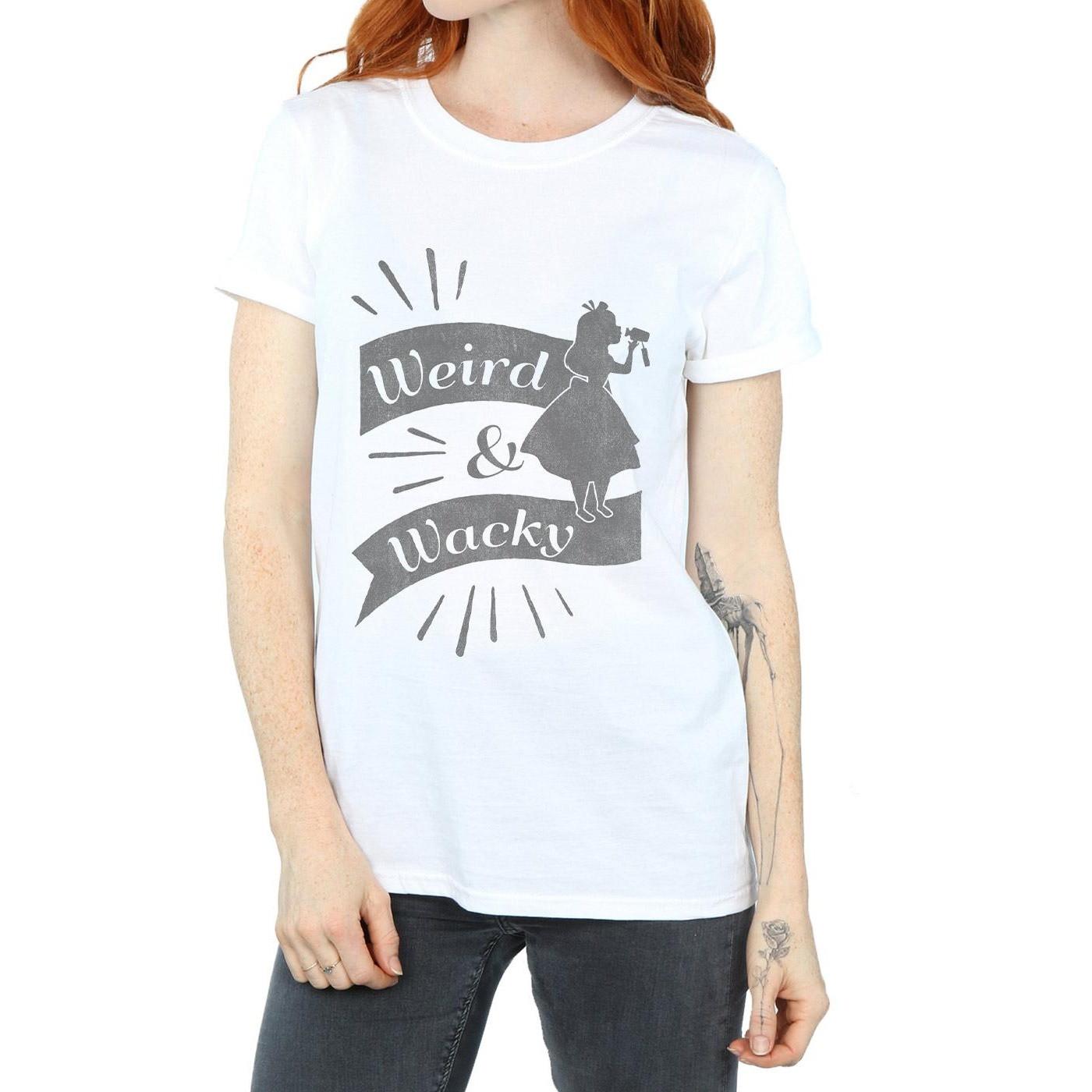 Disney  Tshirt ALICE IN WONDERLAND WEIRD AND WACKY 