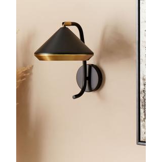 Beliani Lampe murale en Métal Moderne MOKVI  