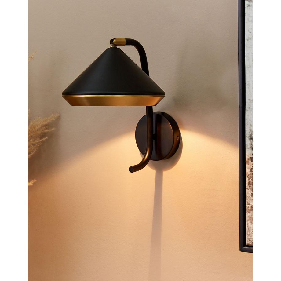 Beliani Lampe spot en Métal  MOKVI  