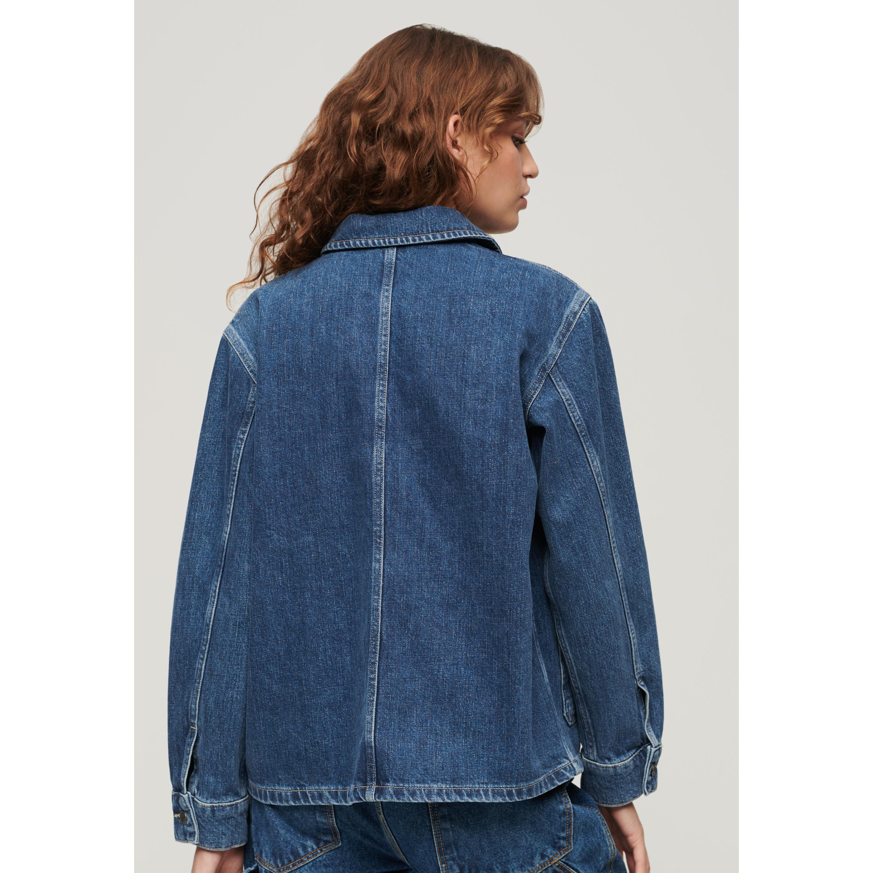 Superdry  vete en jean uperdry chore 