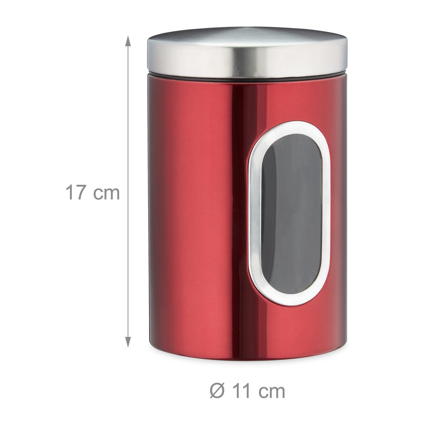 B2X Barattolo portaoggetti con finestra di visualizzazione  