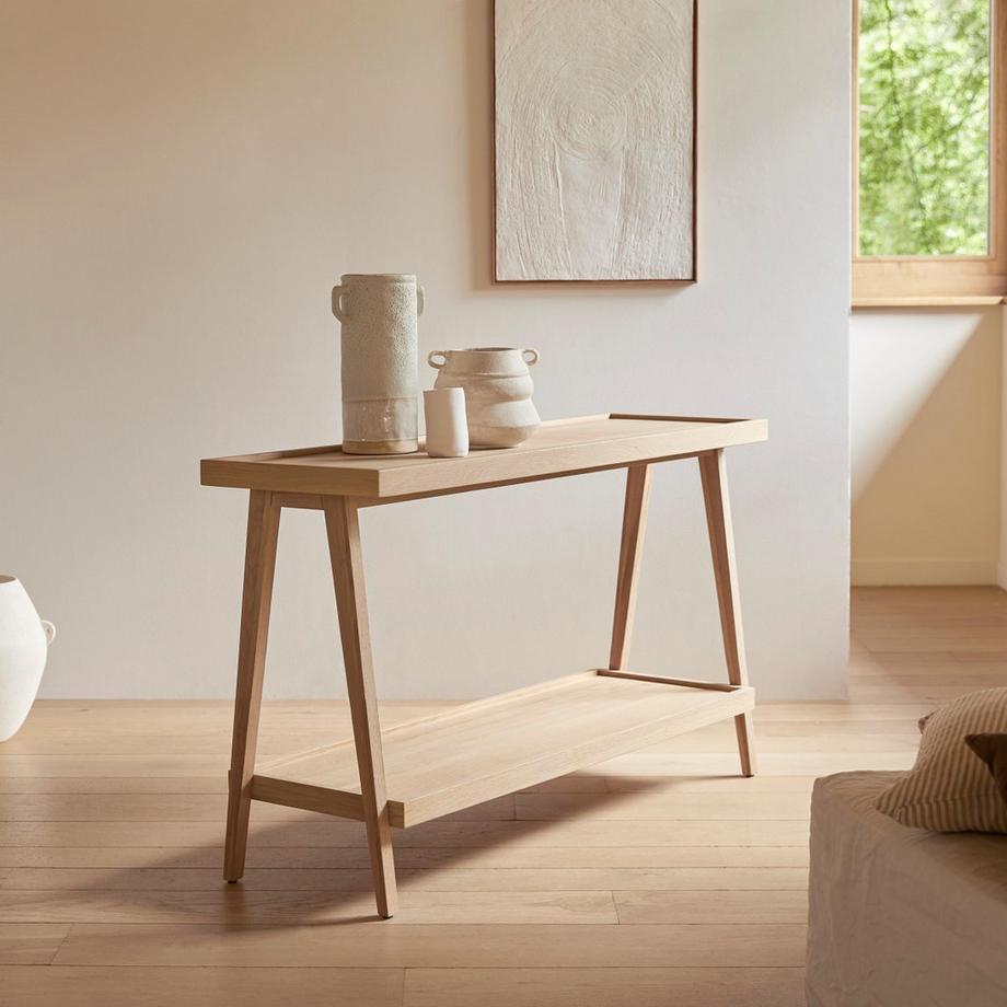 Tikamoon Consolle in quercia massello Pola  