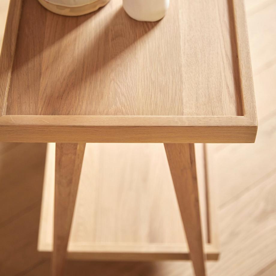 Tikamoon Consolle in quercia massello Pola  