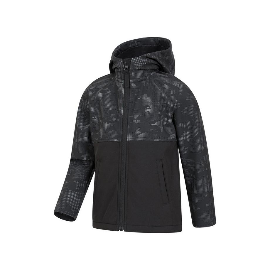 Mountain Warehouse Exodus Tarnmuster Softshelljacke  