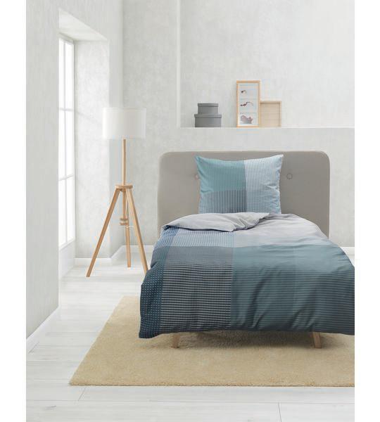 ESPRIT Set Biancheria da Letto a Quadri  