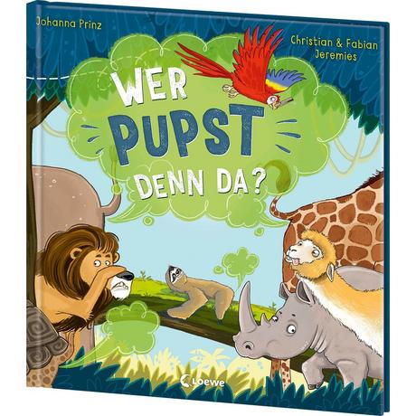 Wer pupst denn da? Prinz, Johanna; Loewe Vorlesebücher (Hrsg.); Jeremies, Christian (Illustrationen); Jeremies, Fabian (Illustrationen) Copertina rigida 