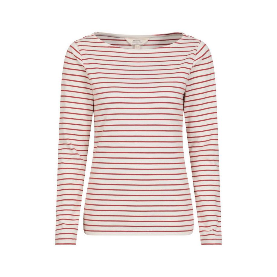 Mountain Warehouse Top St Ives a Righe Girocollo  