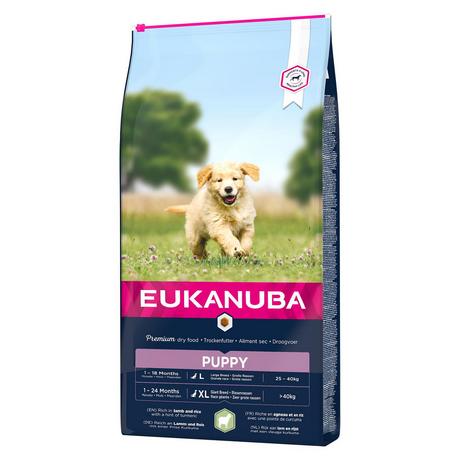 Eukanuba  Puppy, agneau & riz, large Breeds, 12kg 