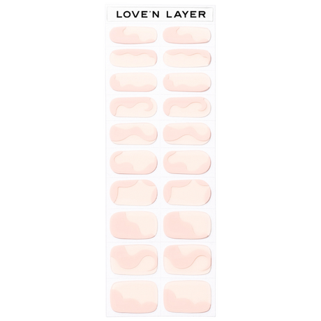 Lovenlayer  Nagelfolie Abstraction  Light Pink 