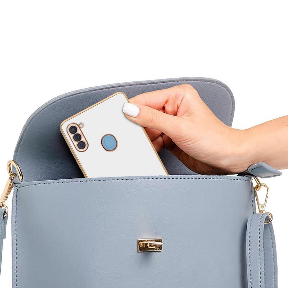 Cadorabo  Hülle für Samsung Galaxy A11  M11 mit Kameraschutz 