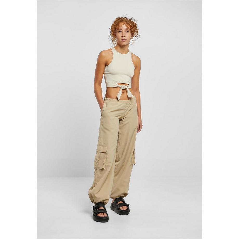 URBAN CLASSICS Crossover Top mit Schleifen  