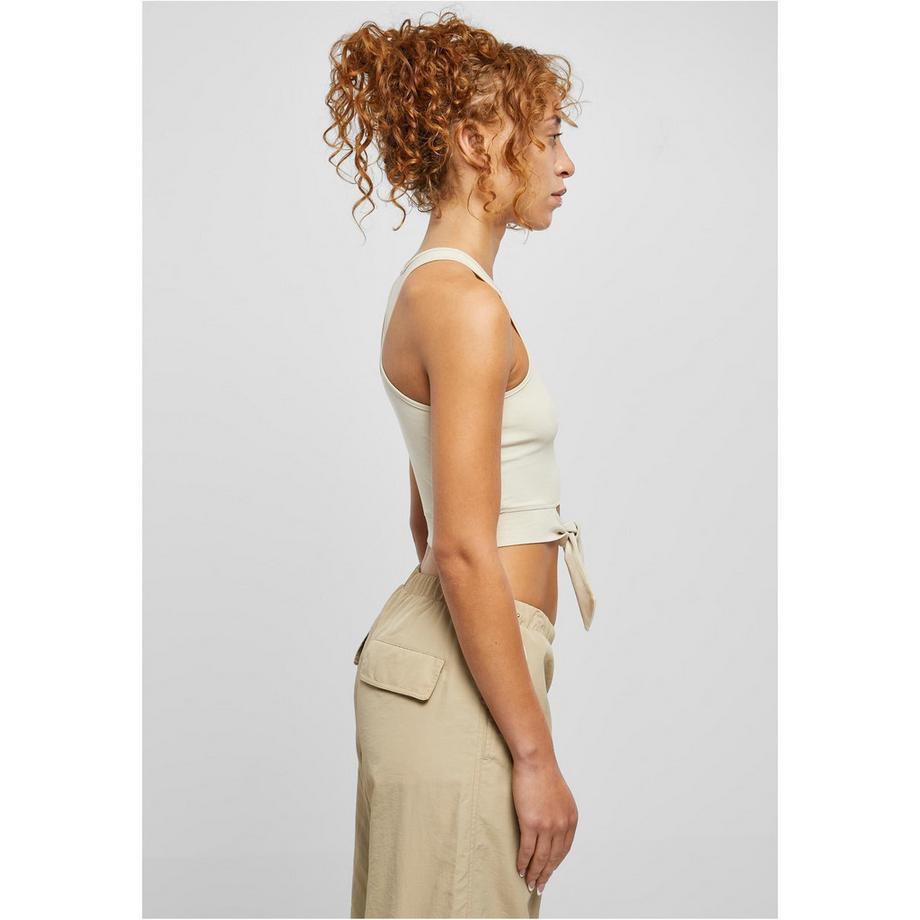 URBAN CLASSICS Crossover Top mit Schleifen  