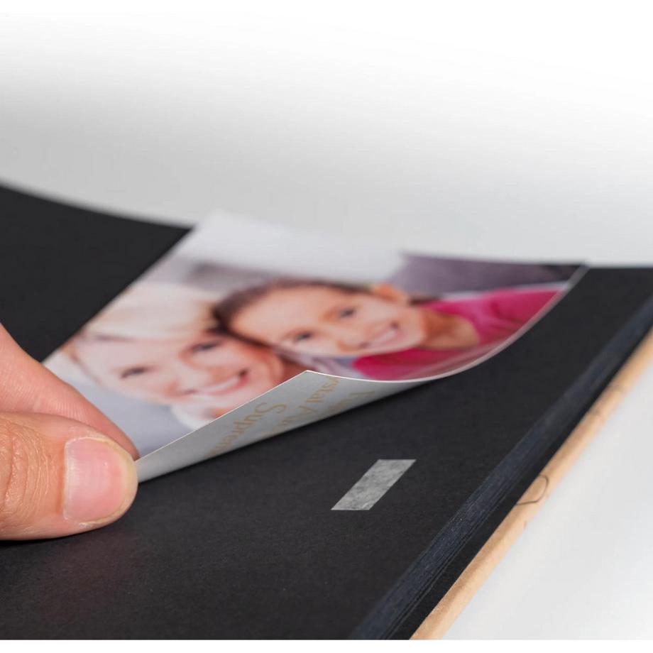 Exacompta  Klebebandroller, doppelseitiges Klebeband für Fotos, 13m - x 6 