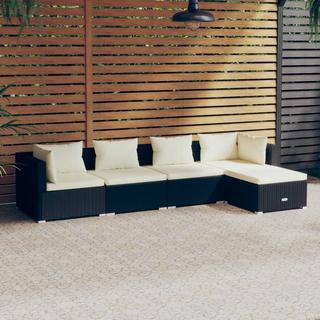 VidaXL Garten-lounge-set poly-rattan  