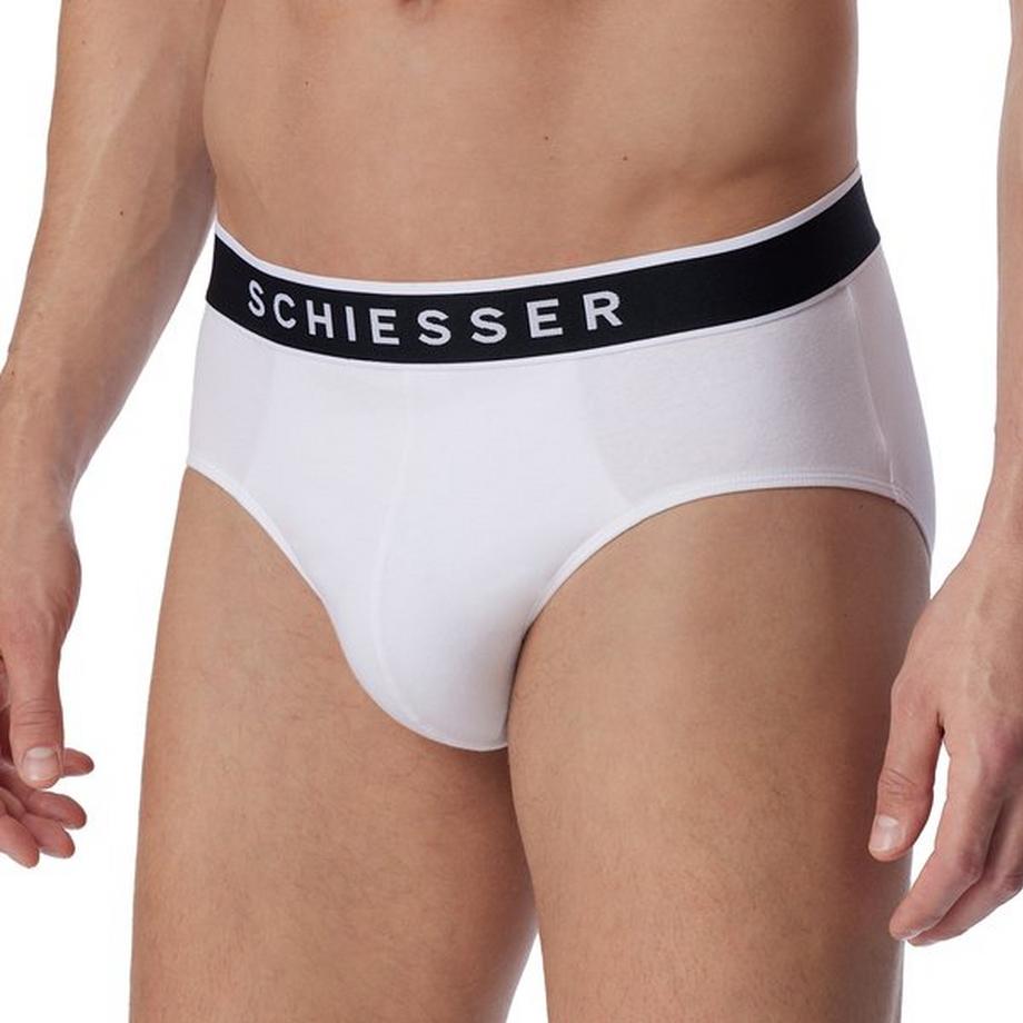 Schiesser Confezione da 6 Slip Rio 95/5 Cotone Biologico  