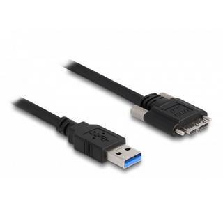 DeLock  87800 cavo USB 2 m USB 3.2 Gen 1 (3.1 Gen 1) USB A Micro-USB B Nero 