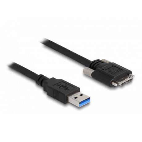 DeLock  87800 cavo USB 2 m USB 3.2 Gen 1 (3.1 Gen 1) USB A Micro-USB B Nero 