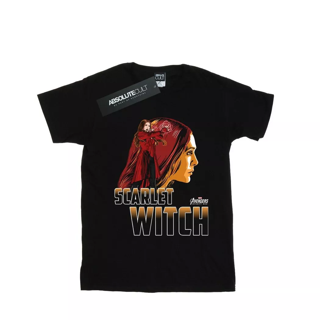 MARVEL - Avengers Infinity War TShirt, für Damen, Schwarz, Größe S