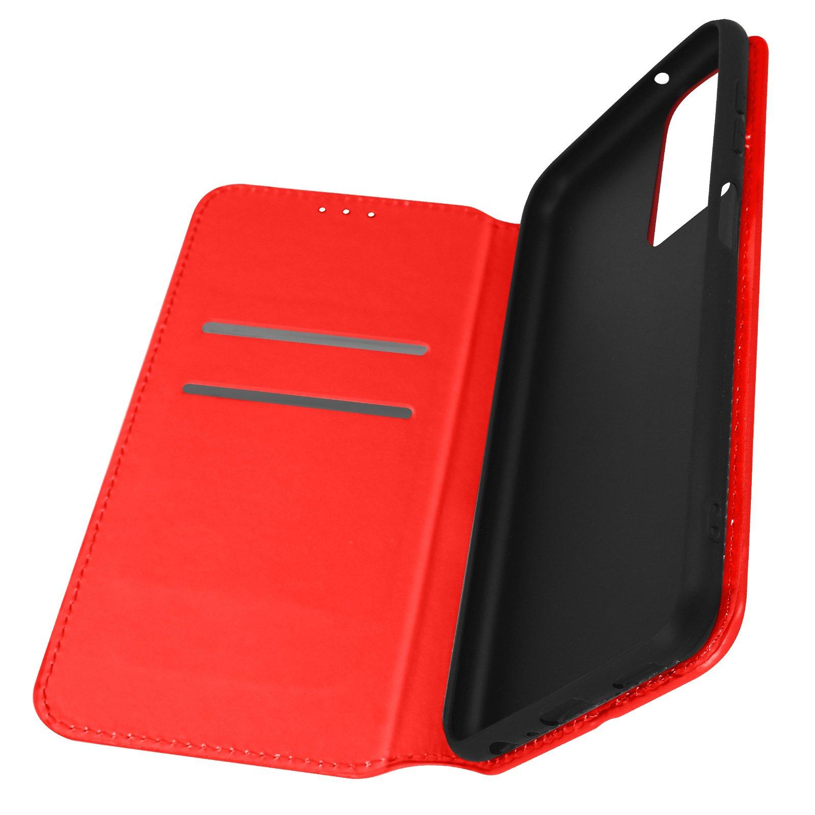 Avizar  Etui Porte-carte Galaxy M23 5G Rouge 