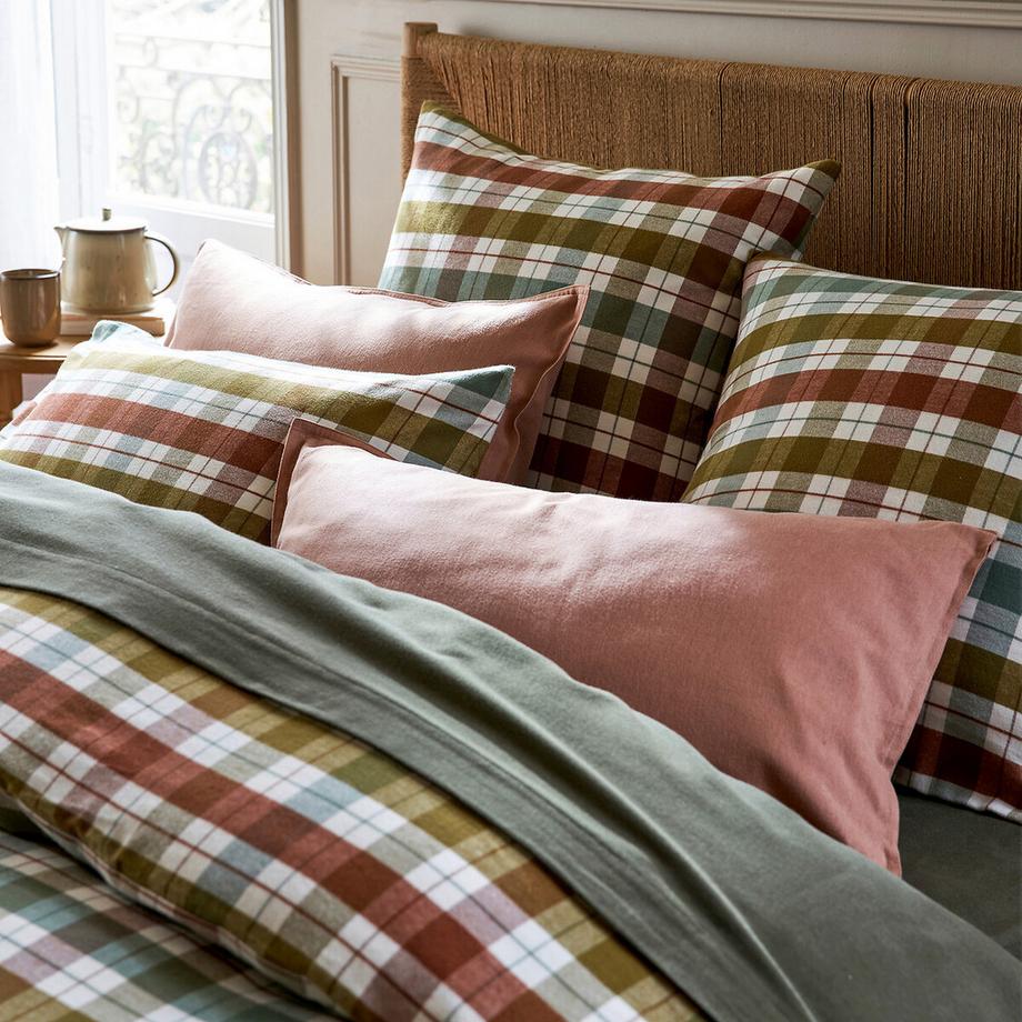 La Redoute Intérieurs Molgan Flanell Duvetbezug  
