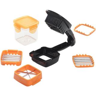 Genius Nicer Dicer Quick, ensemble de 7 pièces, orange  