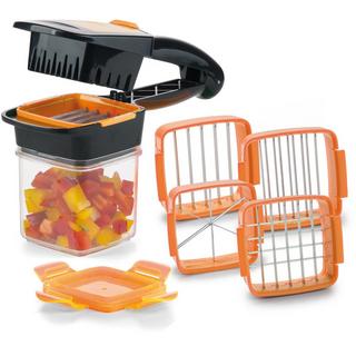 Genius Nicer Dicer Quick, Set 7-tlg., orange  